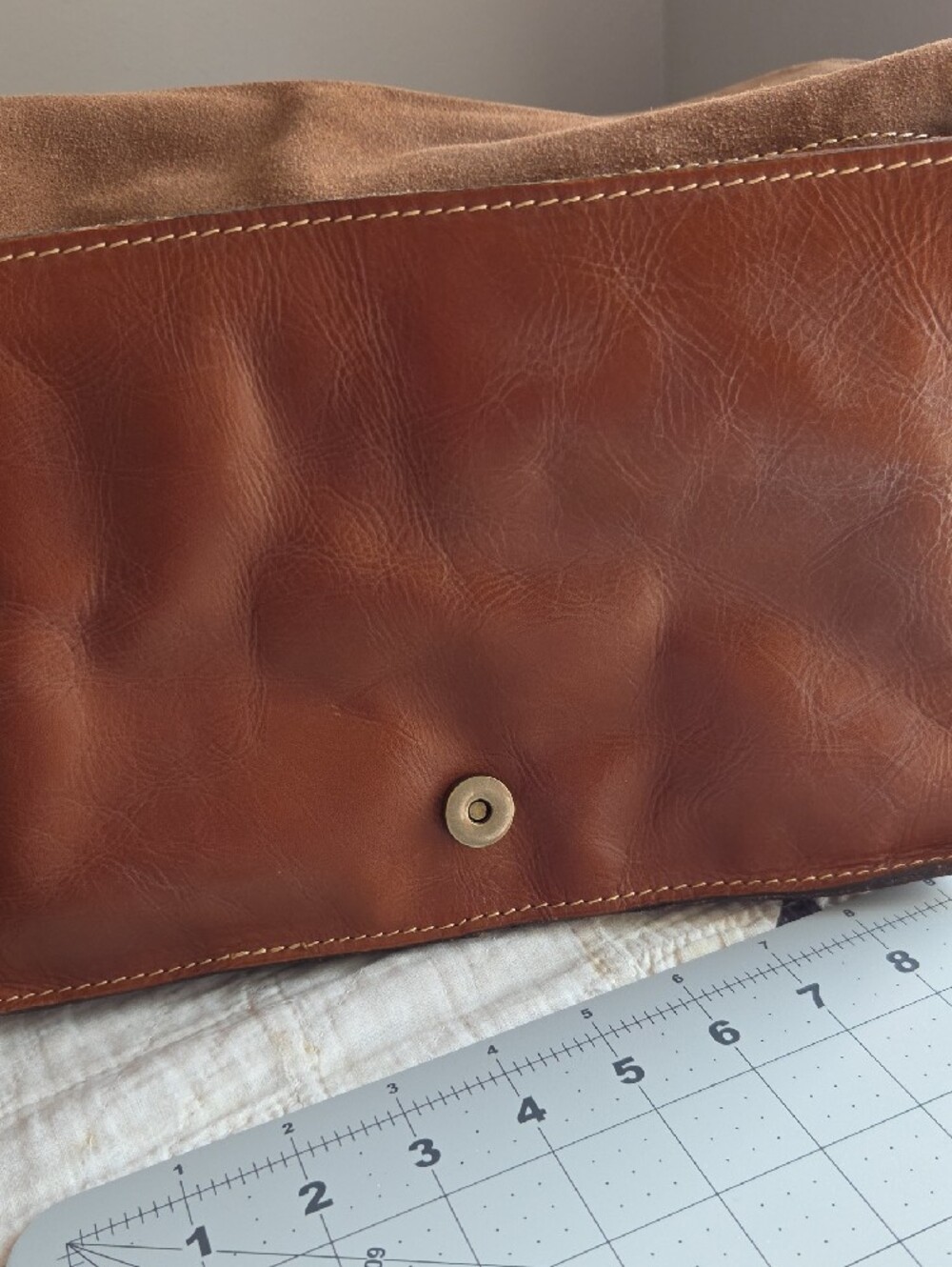 Patricia Nash Brown Leather Crossbody Bag - Picture 11 of 14